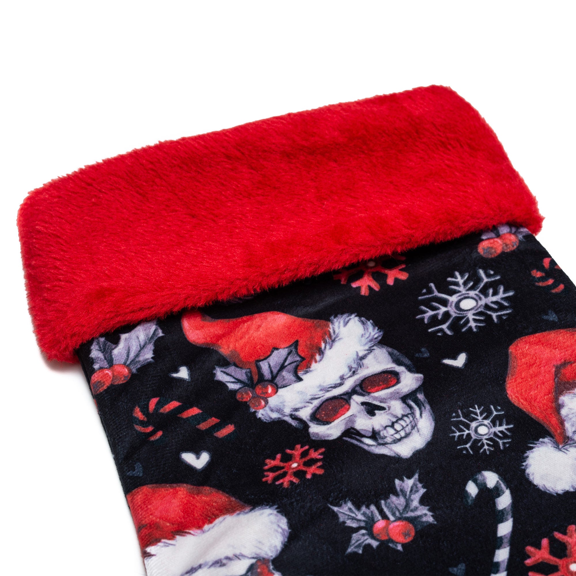 Santa Skulls Christmas Stocking