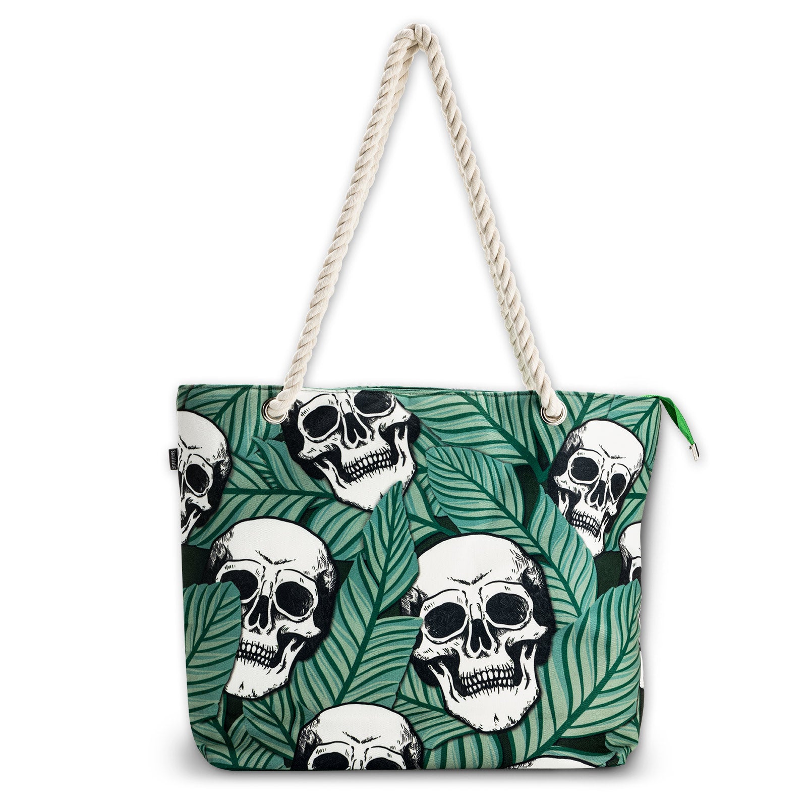 Tropic Skulls Shoulder Beach Bag