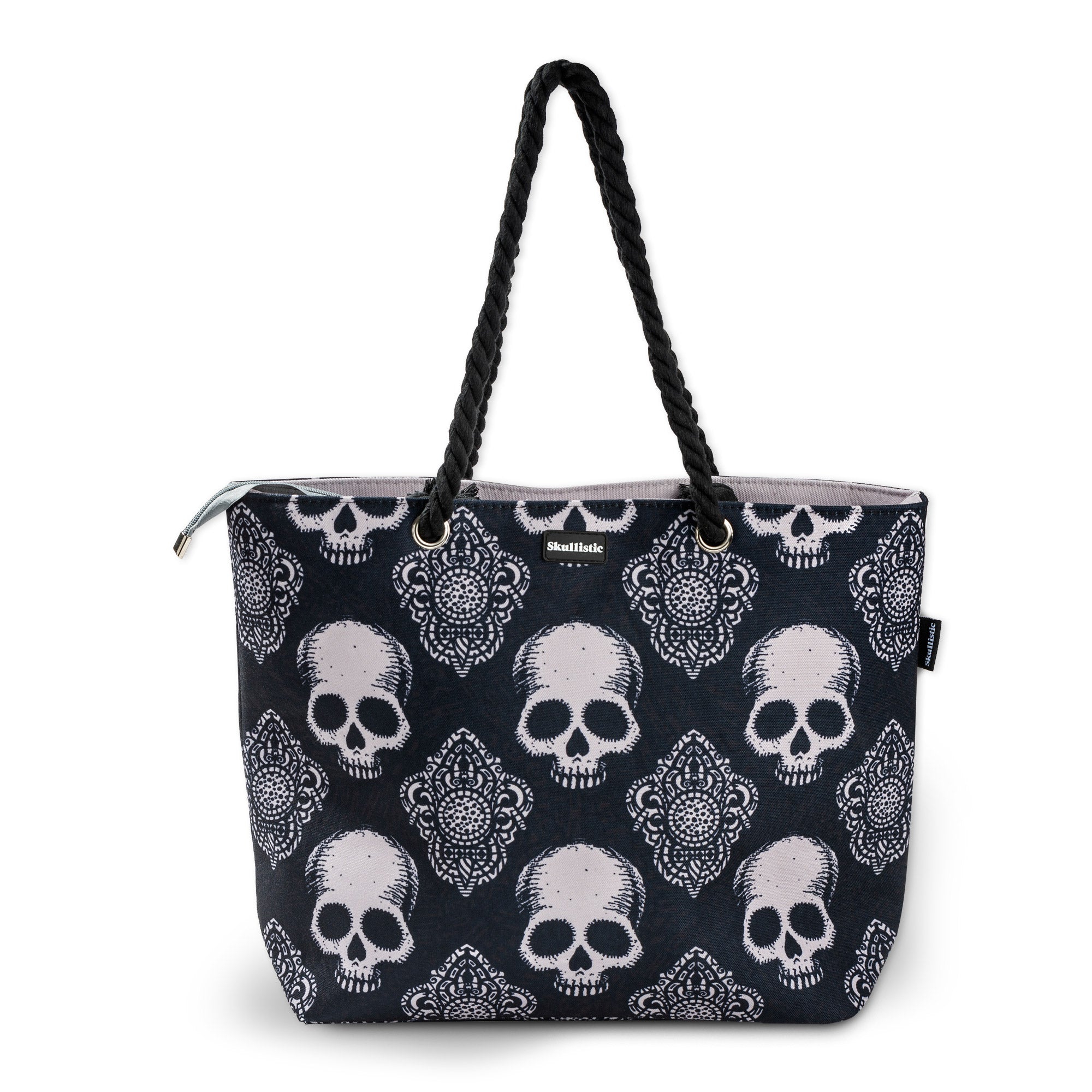 Gothic Skull Shoulder Beach Bag
